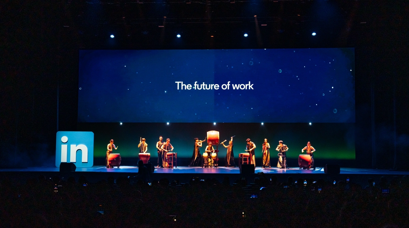 LinkedIn Talent Connect opening performance powered by INVNT.